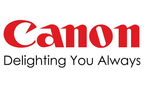 Displaying canon Logo