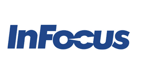 Displaying infocus logo